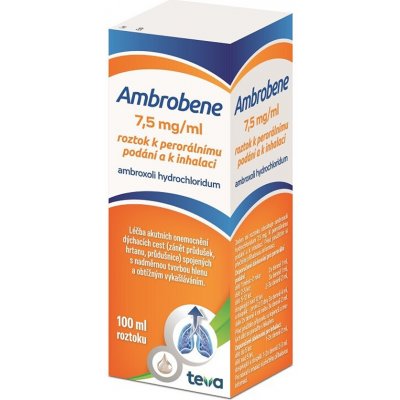 AMBROBENE POR 7,5MG/ML POR SOL 100ML – Zboží Mobilmania