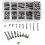 Sada 340ks M3 gombíkové skrutky z nerezovej ocele a matice – Hledejceny.cz