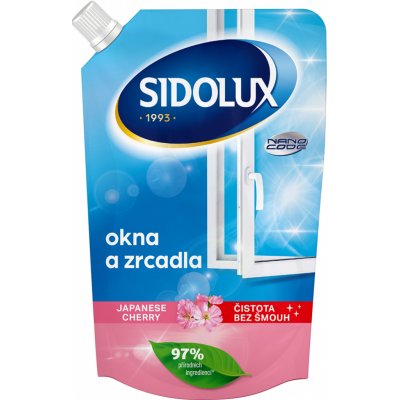 Sidolux okna a zrcadla Nano Code Japanese Cherry doypack 500 ml – Hledejceny.cz