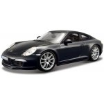 Bburago Carrera Plus Porsche 911 S černá 1:24 – Hledejceny.cz