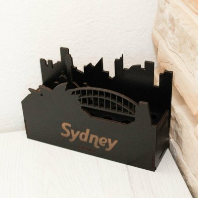 Dřevěný stojan na kancelářské potřeby - Sydney – Zbozi.Blesk.cz