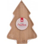 EH Excellent Houseware Dřevěný talíř vánoční stromeček XMAS béžová – Hledejceny.cz