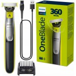 Philips Bodycare OneBlade 360 Face QP2734/20 světle zelený, tmavě šedý – Hledejceny.cz