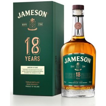 Jameson 18y 40% 0,7 l (kazeta)