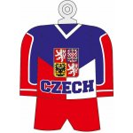 {Minidres HOKEJ ČR k zavěšení - ČR fanoušek - 11 x 16 cm FVDRESMINI-CR1 – Hledejceny.cz