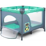 Milly Mally dětská skládací ohrádka 100 x 100 cm Fun Mint Bear – Zboží Mobilmania