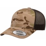 Flexfit Retro Trucker Multicam arid/brown – Zboží Dáma