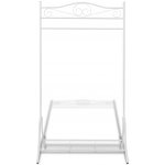 vidaXL Věšák na šaty bílý ocelový – Zboží Dáma