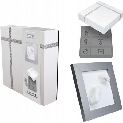 Dooky 3D Handprint & Luxury Memory Box – Zboží Dáma