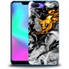 Pouzdro a kryt na mobilní telefon Honor Picasee silikonové Honor 10 - Black Gold 2 čiré