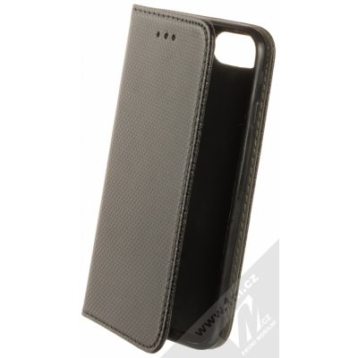 Pouzdro 1Mcz Magnet Book Color flipové Apple iPhone 7, iPhone 8, iPhone SE (2020), iPhone SE (2022) černé – Zboží Mobilmania
