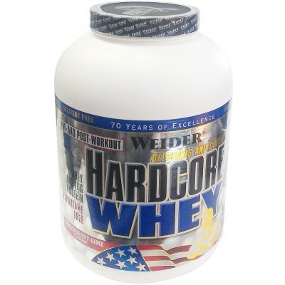 Weider Hardcore Whey Protein 3178 g – Hledejceny.cz