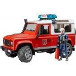Bruder 2596 Land Rover hasiči s figurkou hasiče – Sleviste.cz