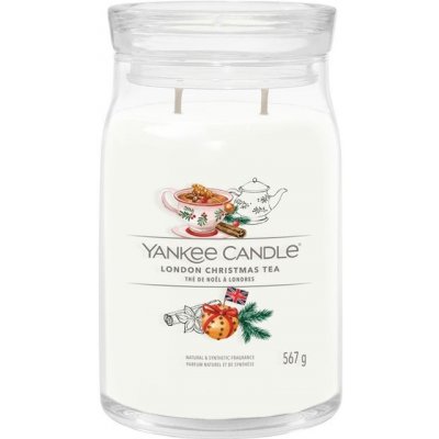 Yankee Candle Signature London Christmas Tea 567g – Zboží Mobilmania