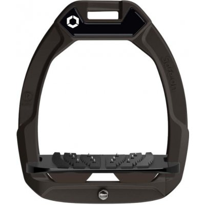FLEX-ON Bezpečnostní třmeny Safe-On Inclined Ultra Grip hnědá / černá / hnědá – Zboží Mobilmania