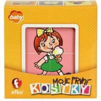 Efko Moje první kostky Holky Baby