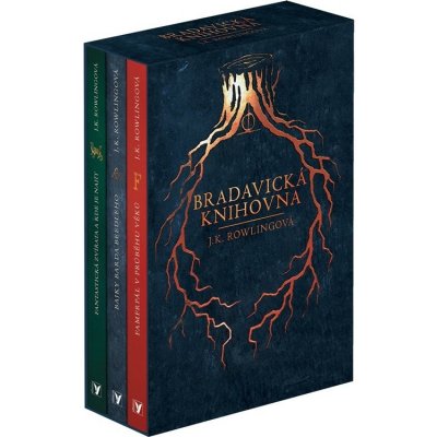 Bradavická knihovna - BOX - Joanne Kathleen Rowling – Zboží Mobilmania