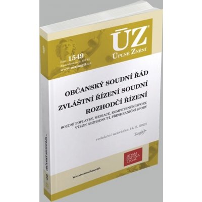 ÚZ 1549 Občanský soudní řád – Zbozi.Blesk.cz