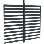 LANIT PLAST, boční lamelová zástěna 3,0 m k pergole Bioclimatic BASIC LG4294 – Sleviste.cz