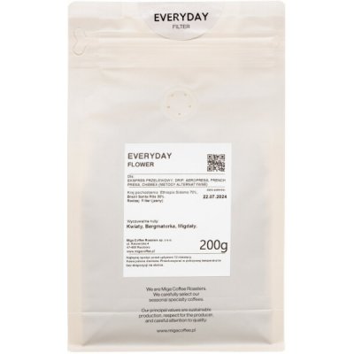 Miga Coffee Everyday Flower Filter zrnková 0,2 kg – Hledejceny.cz