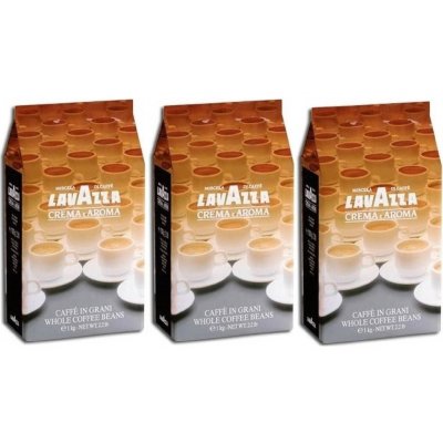 Lavazza Crema E Aroma zrnková 3 x 1 kg – Hledejceny.cz