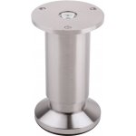 Strong Nábytková nožka kulatá s rektifikací 50 x 80 / nerez – Zboží Mobilmania