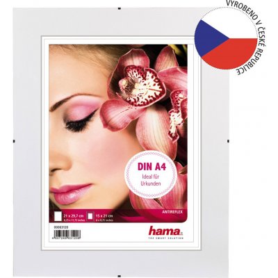 Hama clip-Fix, antireflexní sklo, 21x29,7cm – Zbozi.Blesk.cz