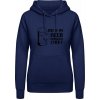 Dámská mikina s potiskem AWDis Hoodie mikina Toto je moje Pivní Tričko Oxfordská modrá