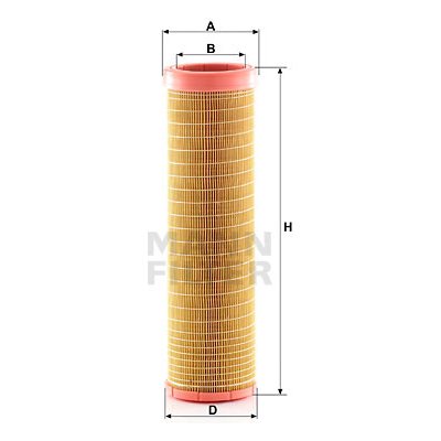 Filtr - sekundární vzduch MANN-FILTER CF 15 116/2 – Hledejceny.cz
