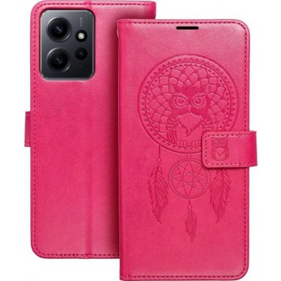 Coolcase Mezzo Xiaomi Redmi Note 12 4G - Magenta lapač snů – Zboží Mobilmania