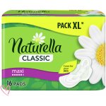 Naturella Classic Maxi hygienické vložky s vůní heřmánku a křidélky 16 kusů