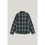 Gant Checked Flannel Bd Shirt navy – Zboží Dáma