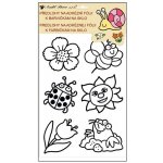 Anděl Předloha k barvám na sklo 1558 vyvýšená kontura – Sleviste.cz