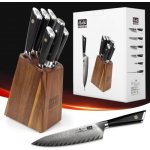 GOODA sada nožů 7 ks se stojanem damašková – Zboží Dáma