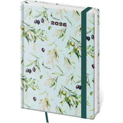 Helma Vario A5 Denní 2026 Olive – Zboží Dáma