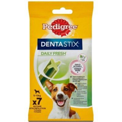 Pedigree Dentastix Daily Fresh Mini 7 ks 5 10 kg 110 g – Hledejceny.cz