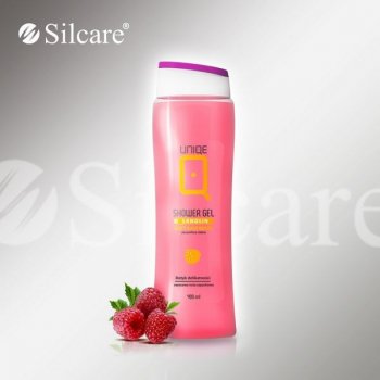 Silcare sprchový gel uniqe Malina 400 ml