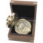 SEA Club Kompas Brunton průměr 7,5 cm v dřevěné krabičce 8221 – Zboží Mobilmania