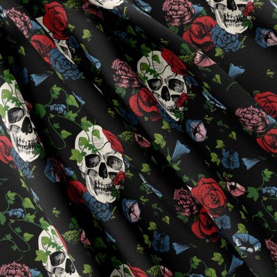 IMPAR Softshell – Flower skulls – Hledejceny.cz
