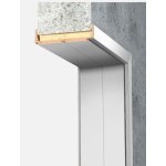 Naturel Obložková zárubeň 60 cm pro tloušťku stěny 18-20 cm bílá levá O4BF60L – HobbyKompas.cz