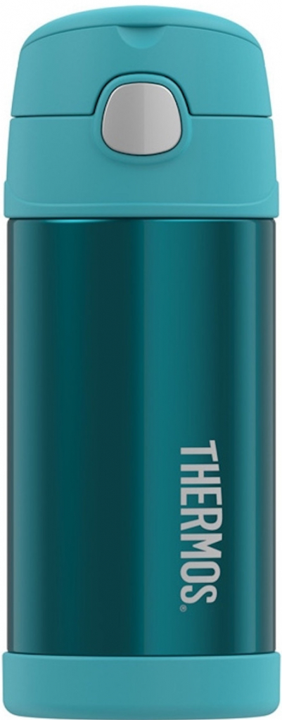 Thermos FUNtainer s brčkem tyrkysová 355 ml