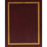 Jednobarevné fotoalbum, 10x15, zasunovací, DPH-4636 Vinyl 2 hnědé – Sleviste.cz