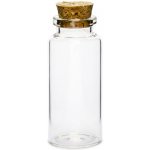 Party Deco Lahvičky s korkovou zátkou, 12 ks - 7,5 cm – Sleviste.cz