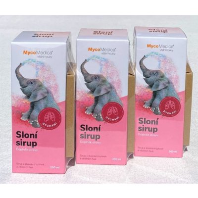 MycoMedica Sloní sirup 3 x 200 ml – Hledejceny.cz