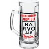 Sklenice Albi Půllitr Nekouřím nepiju 500 ml