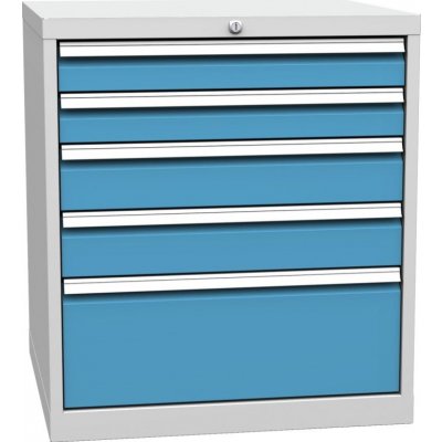 Kovos Stolový kontejner DPK 03C modrá – Zboží Mobilmania