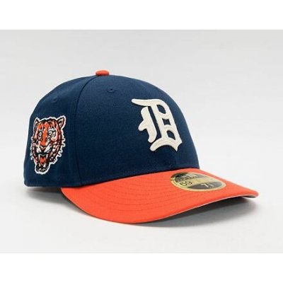 New Era 59FIFTY Low Profile MLB Cooperstown Detroit Tigers Fitted Oceanside Blue