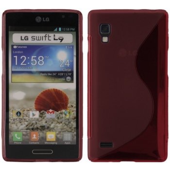 Pouzdro S-Case LG Optimus L9 P760 Červené