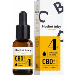 Hodné tuky CBD olej 12% 10 ml