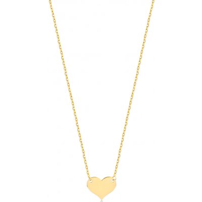 Lillian Vassago Zlatý se srdíčkem LLV82-GN005Y – Zboží Dáma